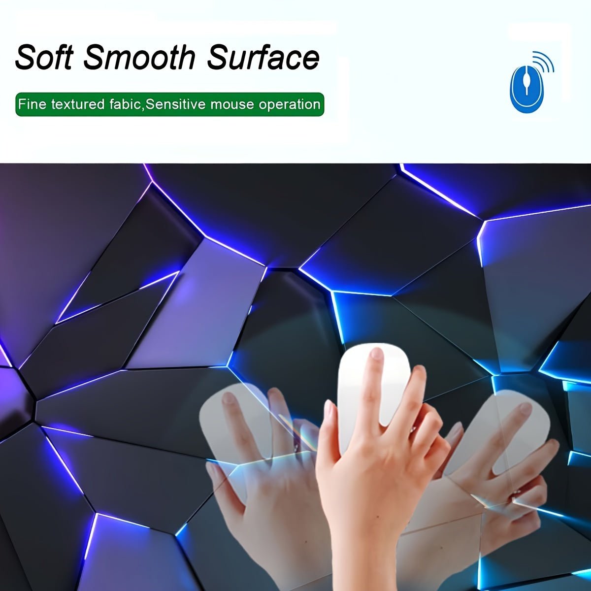 Premium Gaming Mouse Pad – Anti-Slip, Waterproof & Washable