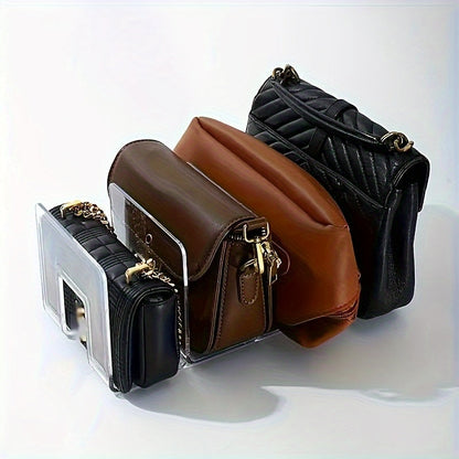 3-Tier Handbag & Accessory Storage Organiser – Durable ABS Plastic Shelf