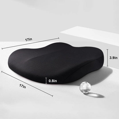 DriveUp Car Booster Cushion – Memory Foam Seat Riser for Extra Height & Driving Comfort