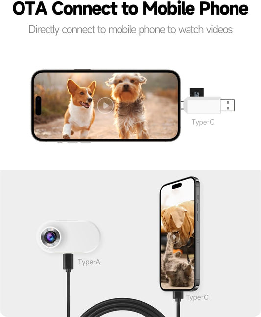 PetCam Collar Camera – HD Mini Recorder for Dogs & Cats