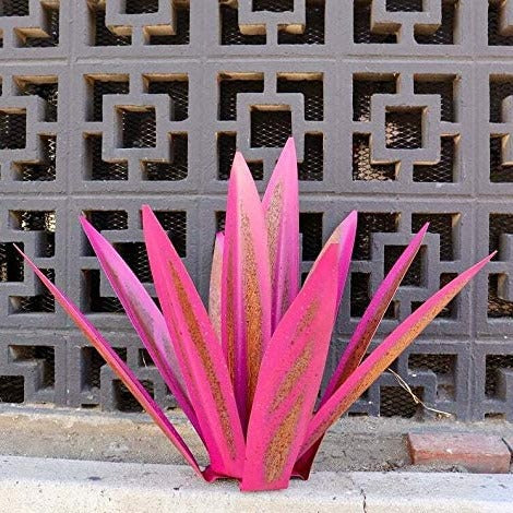 Eternal Agave – Handcrafted Rust-Proof Metal Garden Sculpture for Indoor & Outdoor Decor