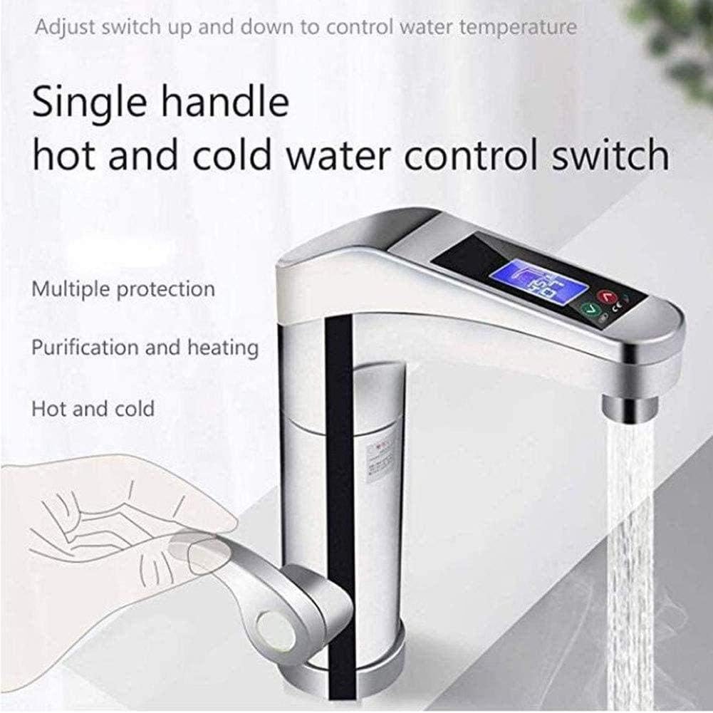 Electric Instant Hot Water Tap with Built-In Heater & LED Temperature Display – Kitchen & Bathroom