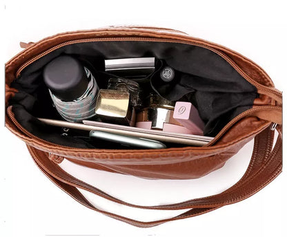 ElegantCraft – Genuine Leather Shoulder Bag for Women | Stylish, Durable & Versatile Design