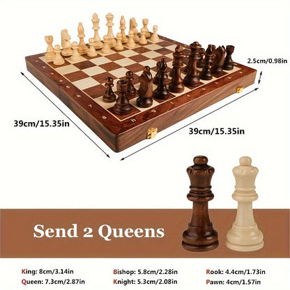 Premium Wooden Chess Set – Perfect for Competitive Play