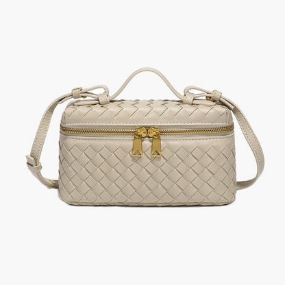 Yashna – Women’s Trendy Woven Crossbody Bag Compact & Chic Handbag