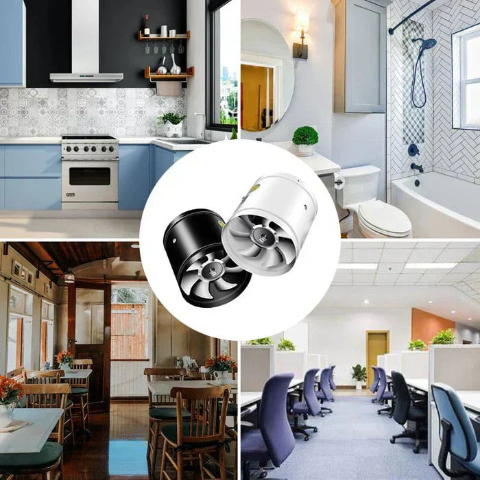 Powerful Silent Extractor Fan – High Performance Ventilation for Kitchen, Workshop & Home