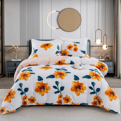 Tova – Luxury Modern Duvet Cover Set with Pillowcases