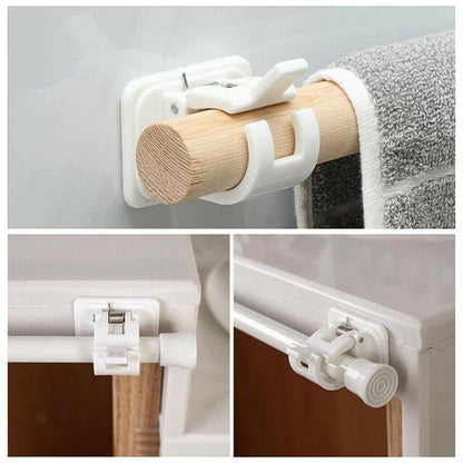 Oraliu CurtainGrip™ Adjustable Curtain Holders