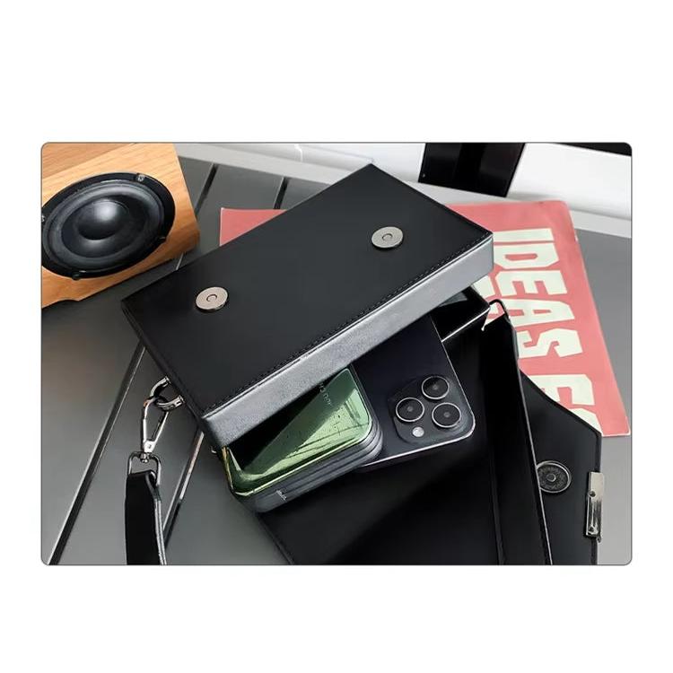 Noah Minimalist Genuine Leather Small Crossbody Sling Bag – Compact Everyday Shoulder Bag