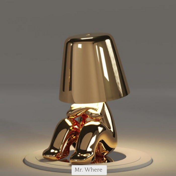 5 Brothers Wireless Table Lamp – Rechargeable LED Designer Lamp with Dimmable Light (Warm White)