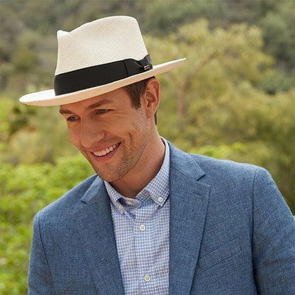 Classic Lightweight Handmade Panama Hat – 100% Palm Straw, Ecuadorian Craftsmanship