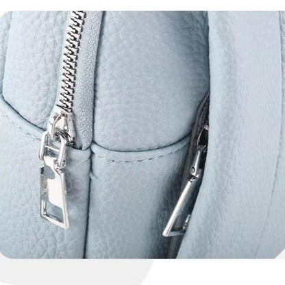 Lily Geometric Strap Leather Crossbody Sling Bag – Stylish Compact Shoulder Bag for Women