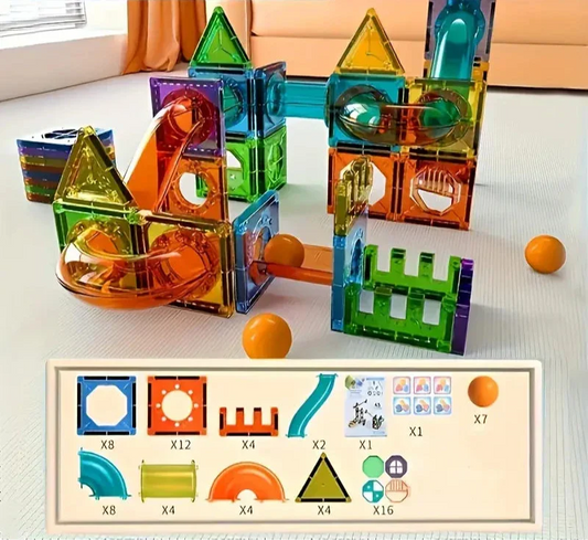 DreamBuild Set – Magnetic Building Blocks for Creative Castles & Imaginative Play