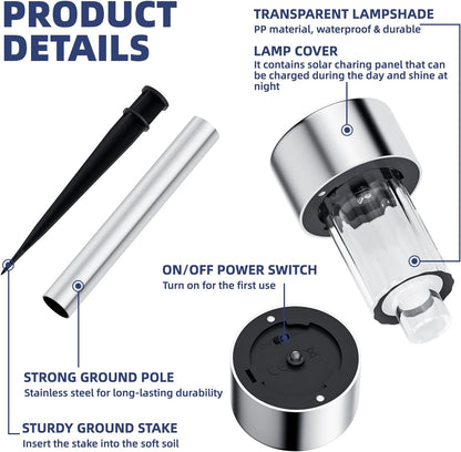 SolarGlow Outdoor Garden Lights – Waterproof Solar-Powered Pathway Lighting for Yard, Patio & Landscaping