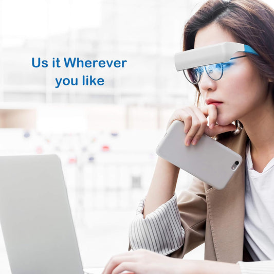 BrightVision Light Therapy Glasses – Wearable Daylight & Blue Light Therapy