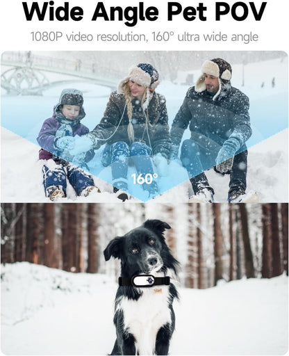 PetCam Collar Camera – HD Mini Recorder for Dogs & Cats