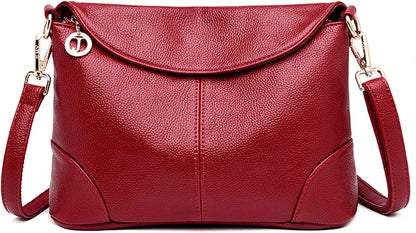 ChicLock | Stylish Anti-Theft Crossbody Bag – Elegant Vegan Leather Shoulder Purse with Hidden Pocket
