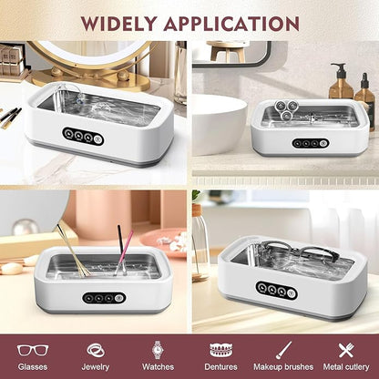 Zyniq Ultrasonic Cleaner – Fast & Effective Deep Cleaning for Jewellery, Glasses, Watches & More