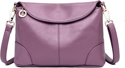 ChicLock | Stylish Anti-Theft Crossbody Bag – Elegant Vegan Leather Shoulder Purse with Hidden Pocket