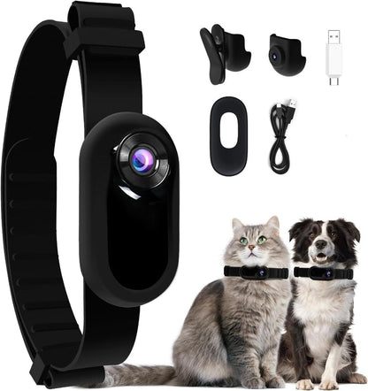 PetCam Collar Camera – HD Mini Recorder for Dogs & Cats