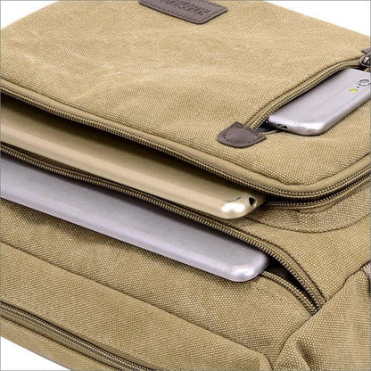 ClassicLine – Timeless Canvas Messenger Shoulder Bag