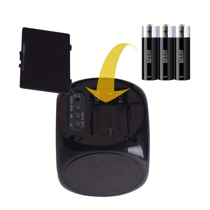 TimeCast Clock – Modern LCD Projection Alarm Clock with Wall & Ceiling Display