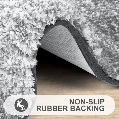 Luxury Microfibre Bath Mat – Ultra Soft, Non-Slip & Washable Comfort for Bathroom Floors