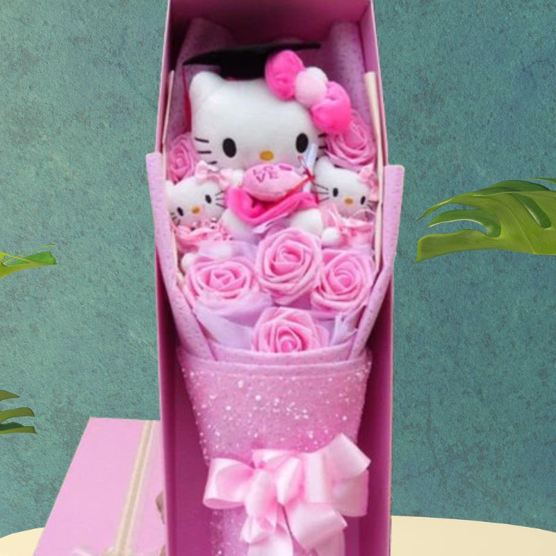 Hello Kitty Flowers Bouquet