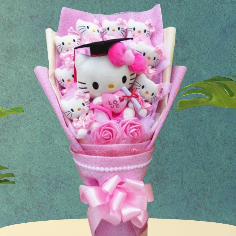 Hello Kitty Flowers Bouquet