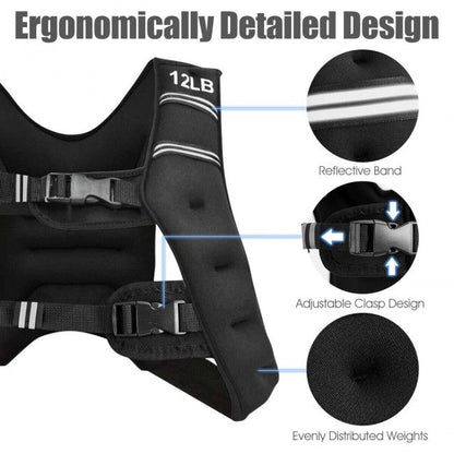StridrEdge Adjustable Weighted Vest