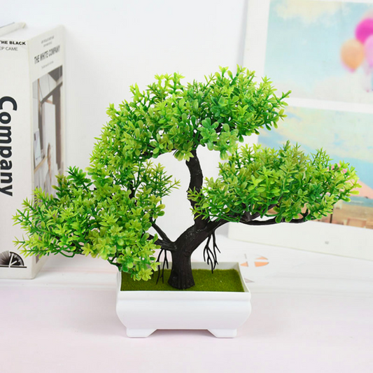 BonsaiBloom – Elegant Decorative Bonsai Tree | Lifelike Faux Plant for Home & Office Decor