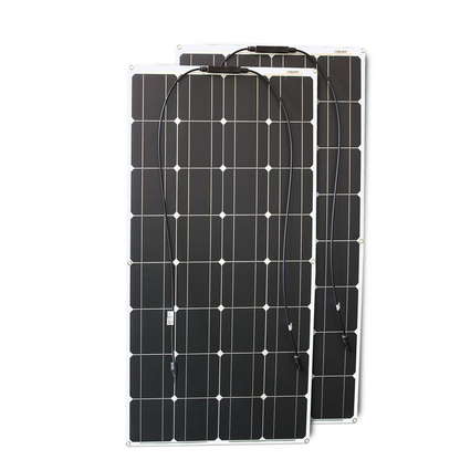 SunTech Solar Panel Kit | 100-300W Waterproof Monocrystalline System for RV & Boat – Complete Installation Set