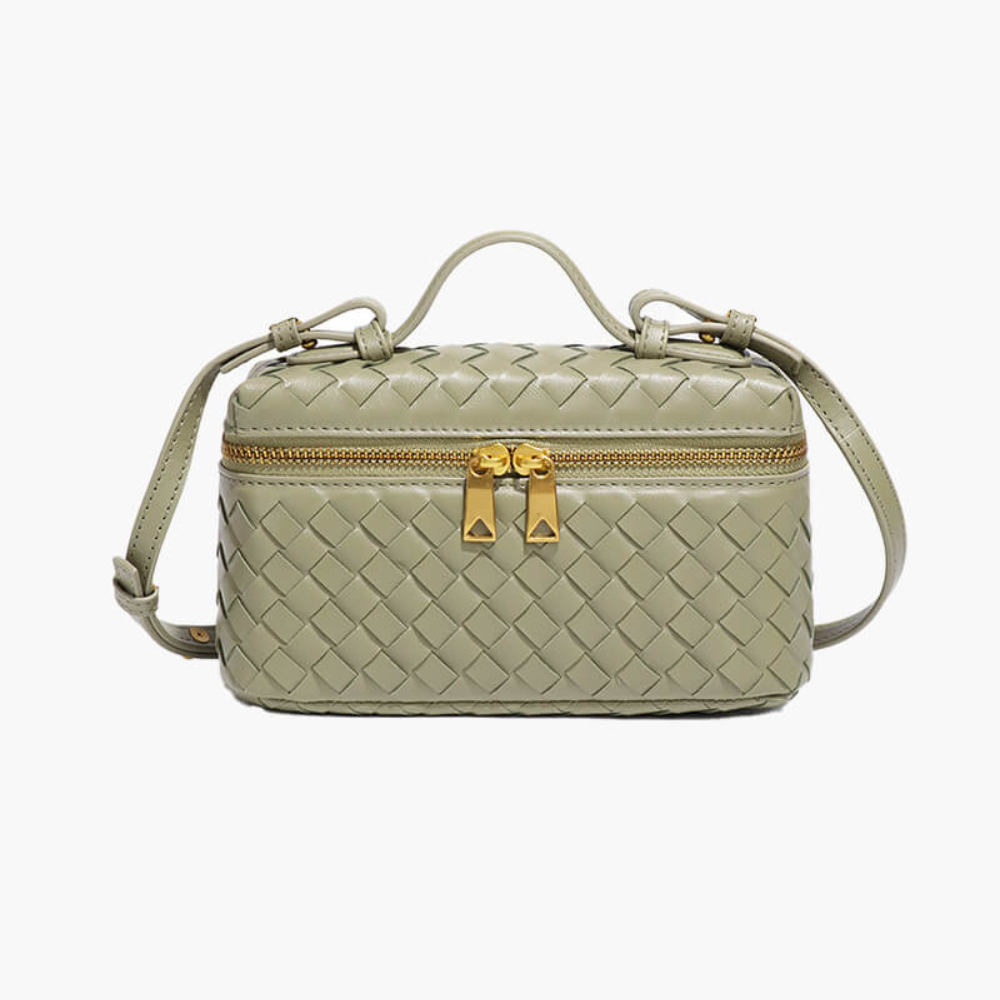 Yashna – Women’s Trendy Woven Crossbody Bag Compact & Chic Handbag