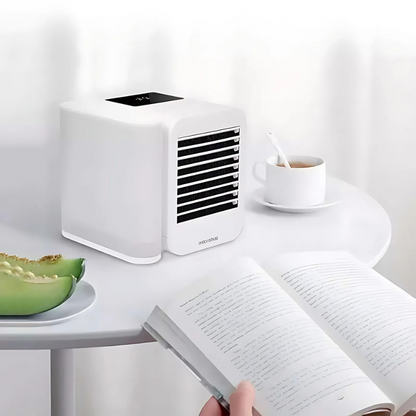 Hexton | Portable MicroCool Mini Air Conditioner with 1000ml Water Tank | Personal Cooling & Humidifier