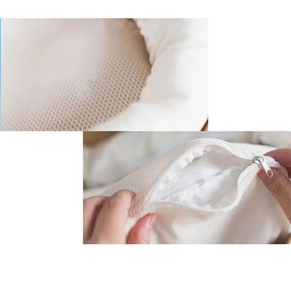 Bambora Luxury Pet Bed – Breathable Bamboo Basket for Cats & Small Dogs