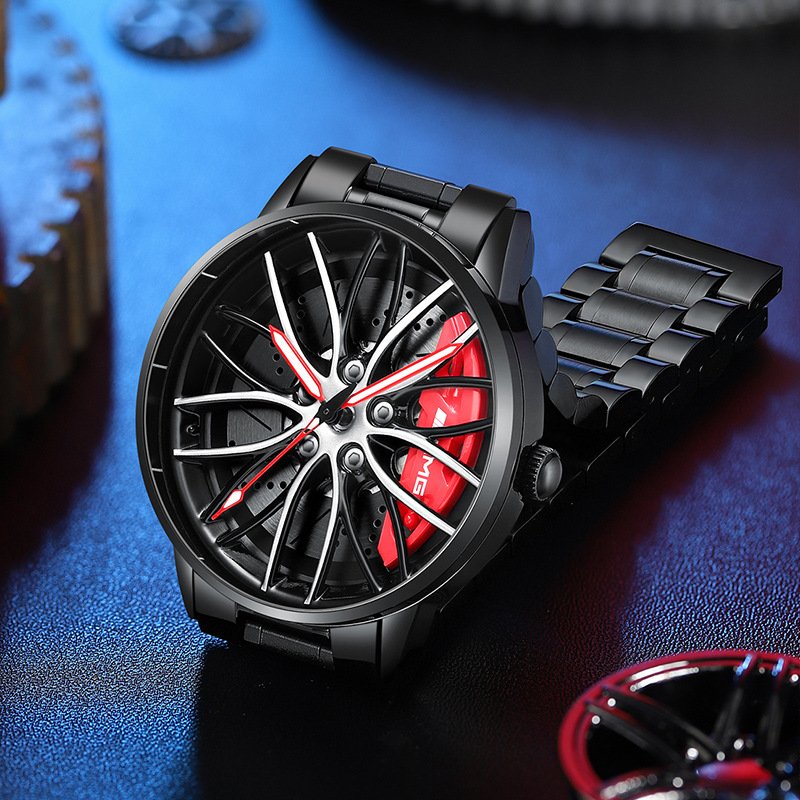 Elegant Racecar Watch – Unique Timepiece Inspired by Motorsport Precision