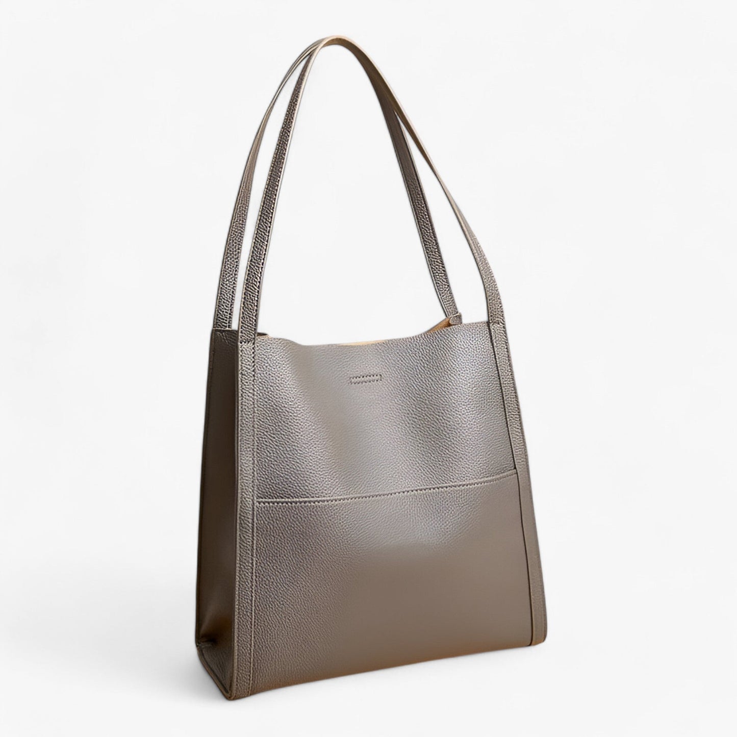 Classic Genuine Leather Shoulder Bag – Elegant & Durable Everyday Handbag for Women