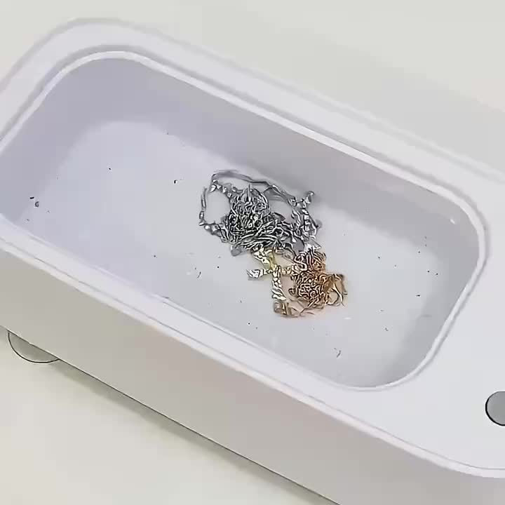 JewelSonic Ultrasonic Jewelry Cleaner for Rings, Watches, Earrings & Glasses – 12oz