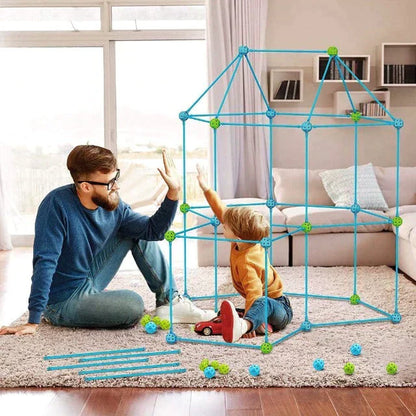 Kids Fort Building Kit – Creative Construction Playset