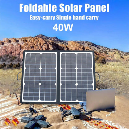 SolaraX 1000W Foldable Solar Panel Kit – Portable Off-Grid Power with MPPT Charging