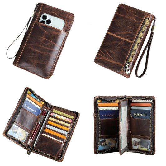 Bonny | Luxury Top Grain Leather Passport Holder | RFID Secure