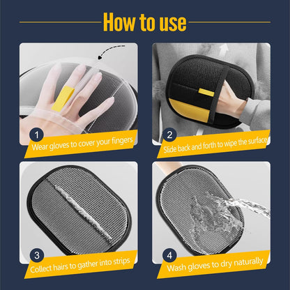 FurEase – Pet Hair Removal Glove for All Coat Types | Gentle Grooming & Shedding Solution