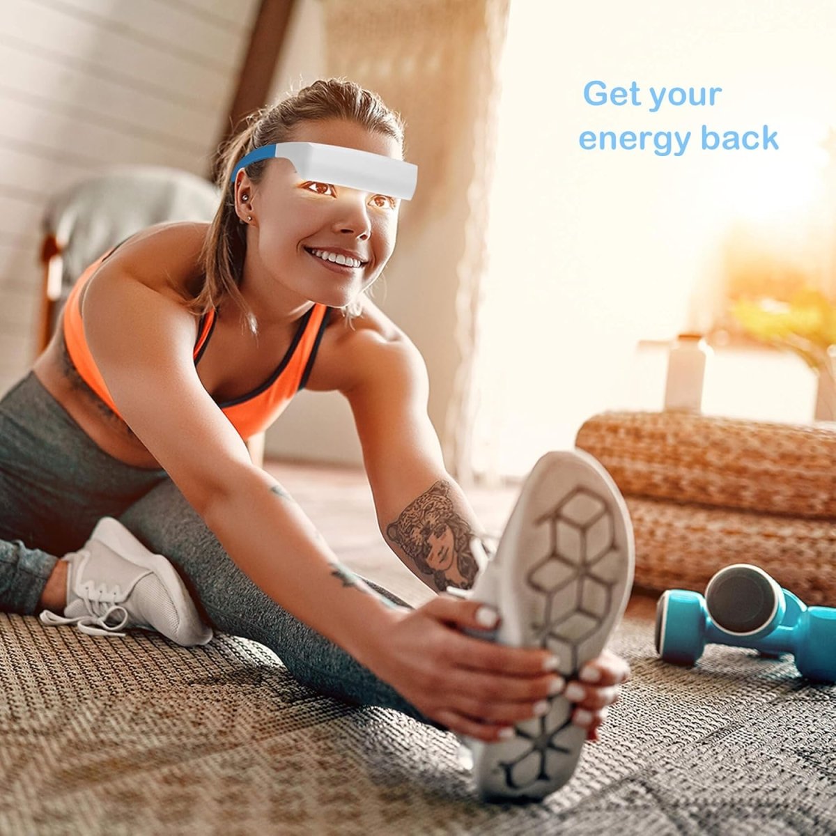 BrightVision Light Therapy Glasses – Wearable Daylight & Blue Light Therapy