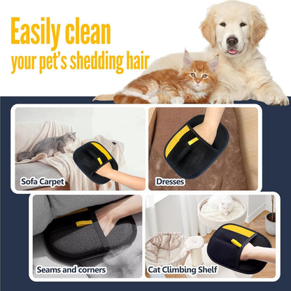 FurEase – Pet Hair Removal Glove for All Coat Types | Gentle Grooming & Shedding Solution