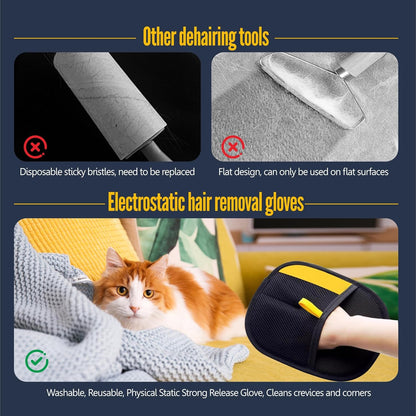 FurEase – Pet Hair Removal Glove for All Coat Types | Gentle Grooming & Shedding Solution