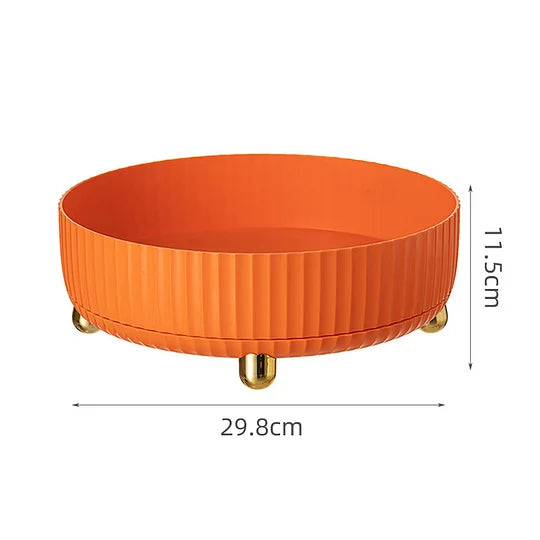 Rotating Storage Rack – 360° Swivel Organiser for Kitchen & Home