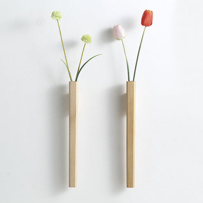 ZenBloom | Minimalist Floating Wall Vase Set – Elegant Hanging Flower Decor