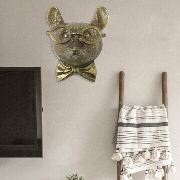 Unique Animal Head Wall Decor – Stylish & Playful Home Accent