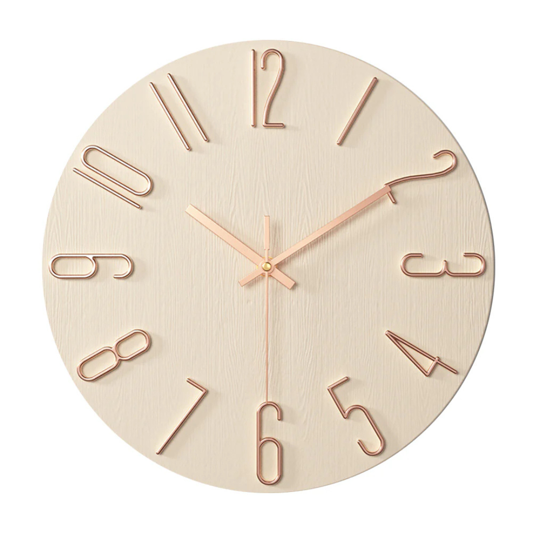 Noble – Modern Wall Clock for Living Room | Minimalist Home Décor