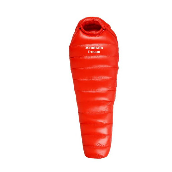 Winter Sleeping Bag – Down Insulated, 400T Ripstop Nylon, -20°C Rated
